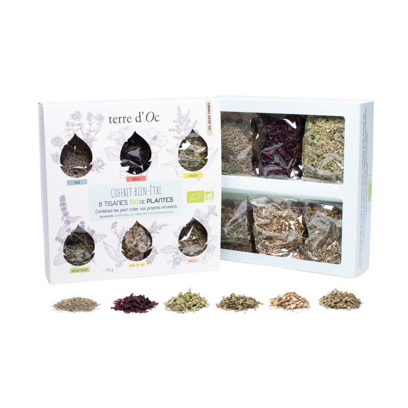 Box of 6 organic herbal teas