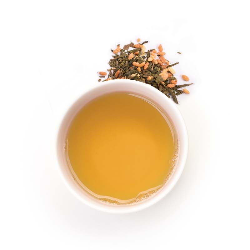Organic Genmaïcha green tea...