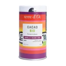 Cacao bio<span>écorces à infuser Criollo grand cru</span>