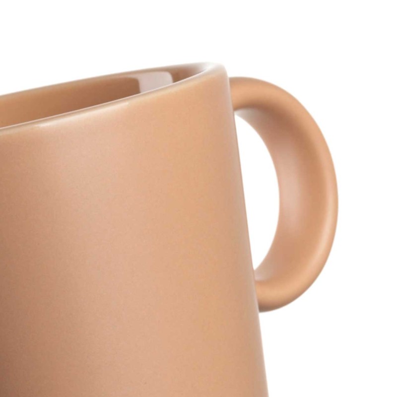 Leonardo apricot ceramic mug