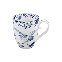 Tasse bleue et blanche Grue<span>Flora Japonica</span>